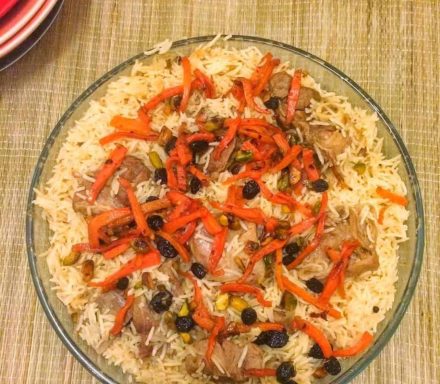 Afghani pulao